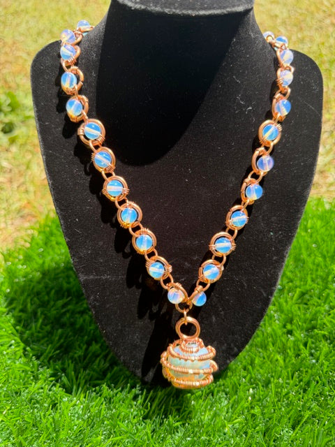 Crystal Beaded Necklace