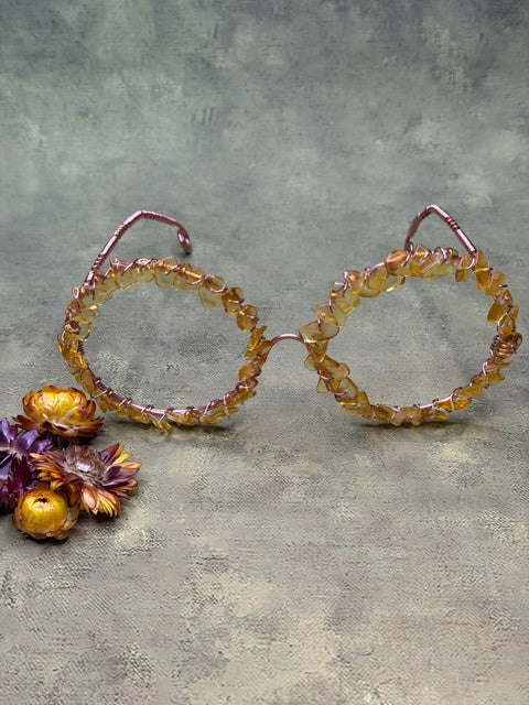 Circle Shaped Glasses.